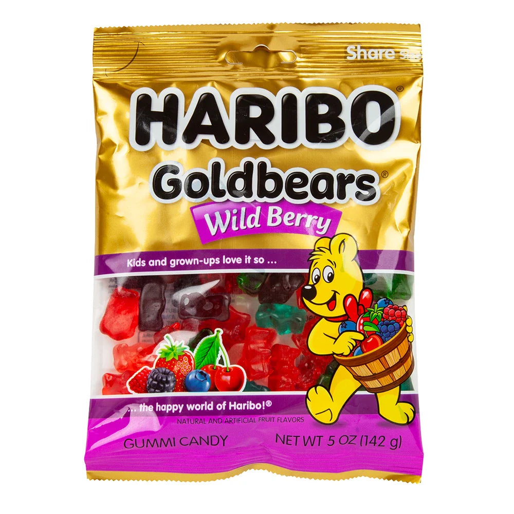Haribo Gold bears Wild Berry 12-5Oz Bag - City Plus Cash And Carry wholesale supplier Aonecostumer