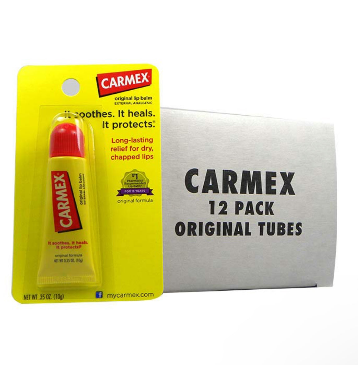 Original Carmex Moisturizing Lip Balm Display Box 12 Tubes - A1 WHOLESALE LLC wholesale supplier Aonecostumer