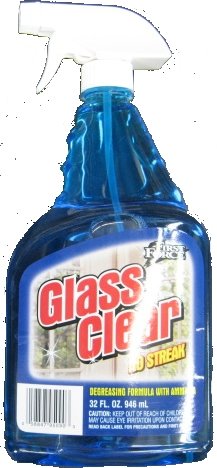 First Force Force Glass Cleaner Trigger 32 oz 1 Per Bottle - Household Supplies First Force wholesale supplier Aonecostumer