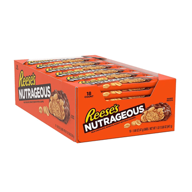 Reese's Reeses NutRageous Milk Chocolate Candy Bar, 1.66 Oz, 18/Box (HEC10930) | Quill - My Store wholesale supplier Aonecostumer