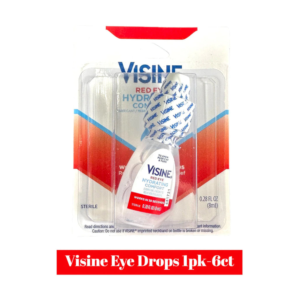 Visine Eye Drops 1pk- 6ct - A1 WHOLESALE LLC wholesale supplier Aonecostumer