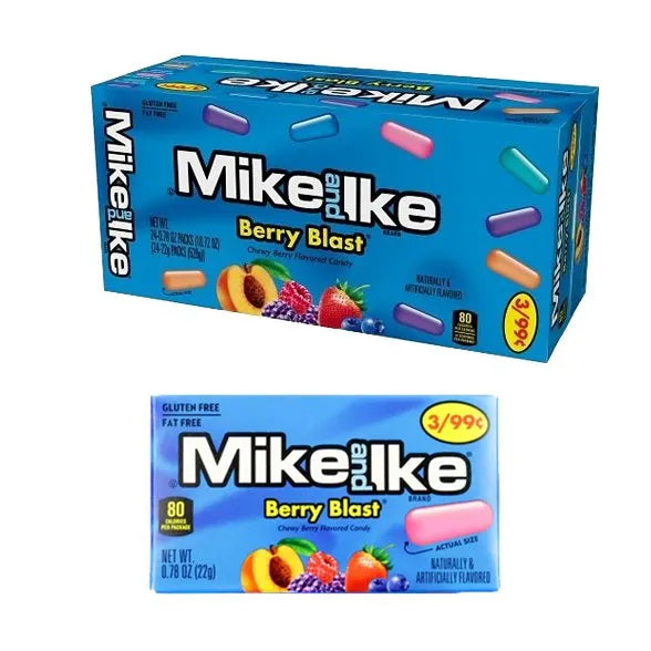 Mike and Ike Berry Blast 0.78 Oz. Box - My Store wholesale supplier Aonecostumer