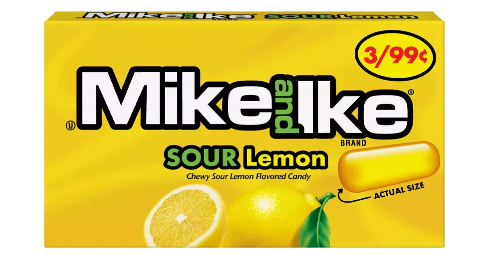 Mike and Ike Sour Lemon 0.78 Oz. Box - My Store wholesale supplier Aonecostumer
