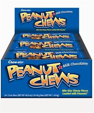 Peanut Chews Milk Chocolate 24 CT 2Oz - My Store wholesale supplier Aonecostumer