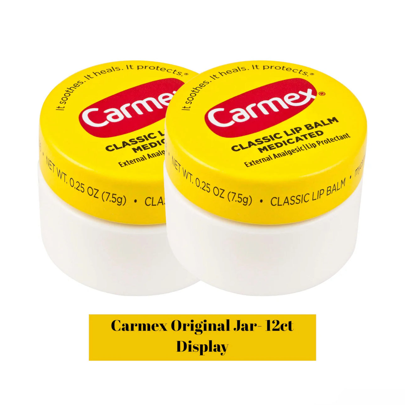 Carmex Lip Balm Jar 1pk Original-12ct - A1 WHOLESALE LLC wholesale supplier Aonecostumer