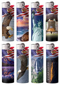 BIC Americana 50 Per Box - Lighters BIC wholesale supplier Aonecostumer