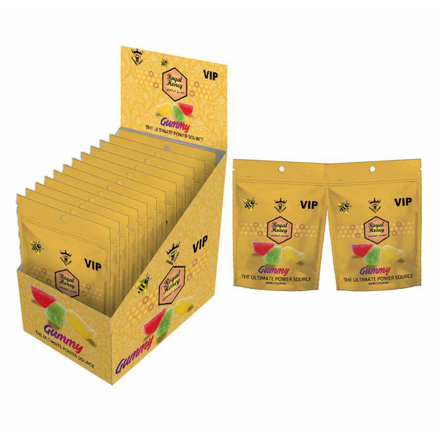 ROYAL HONEY SENSUAL ENHANCEMENT GUMMIES 3CT BAG / 12pack - VITAL HONEY STORE wholesale supplier Aonecostumer