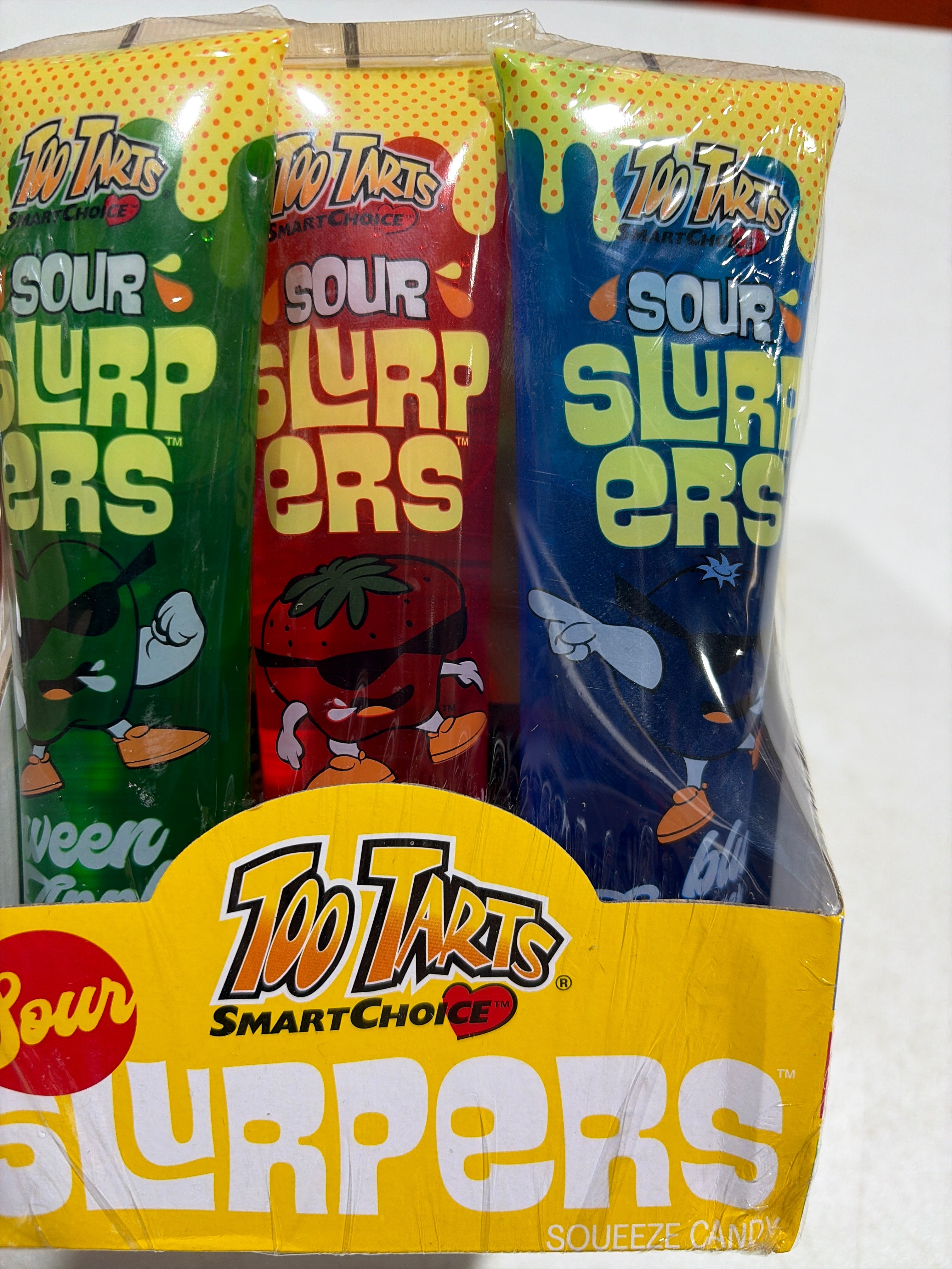 Too Tarts Sour Slurpers 12-4Oz - City Plus Cash And Carry wholesale supplier Aonecostumer