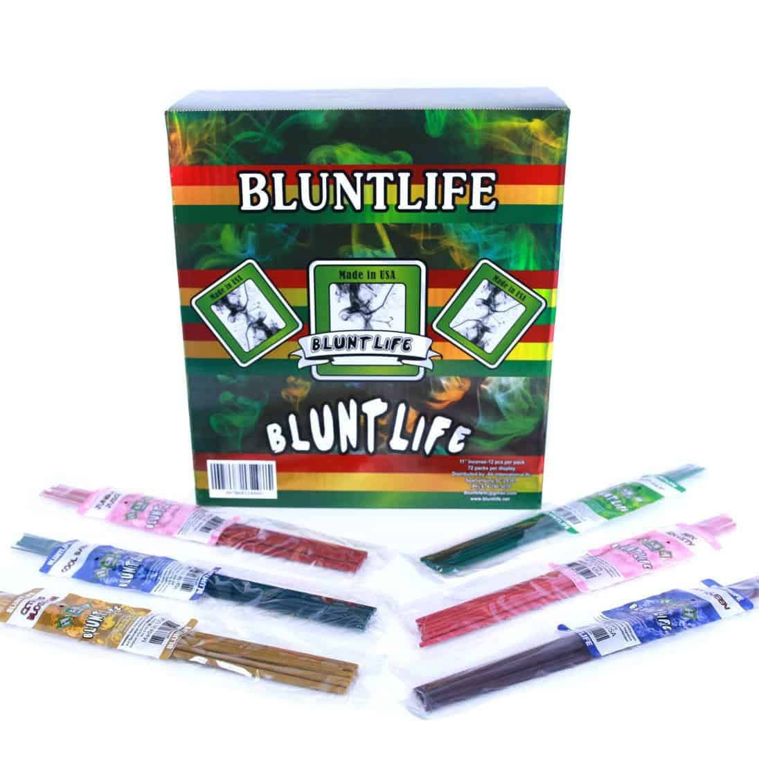 Blunt Life Incense 72pk of 12ct - A1 WHOLESALE LLC wholesale supplier Aonecostumer