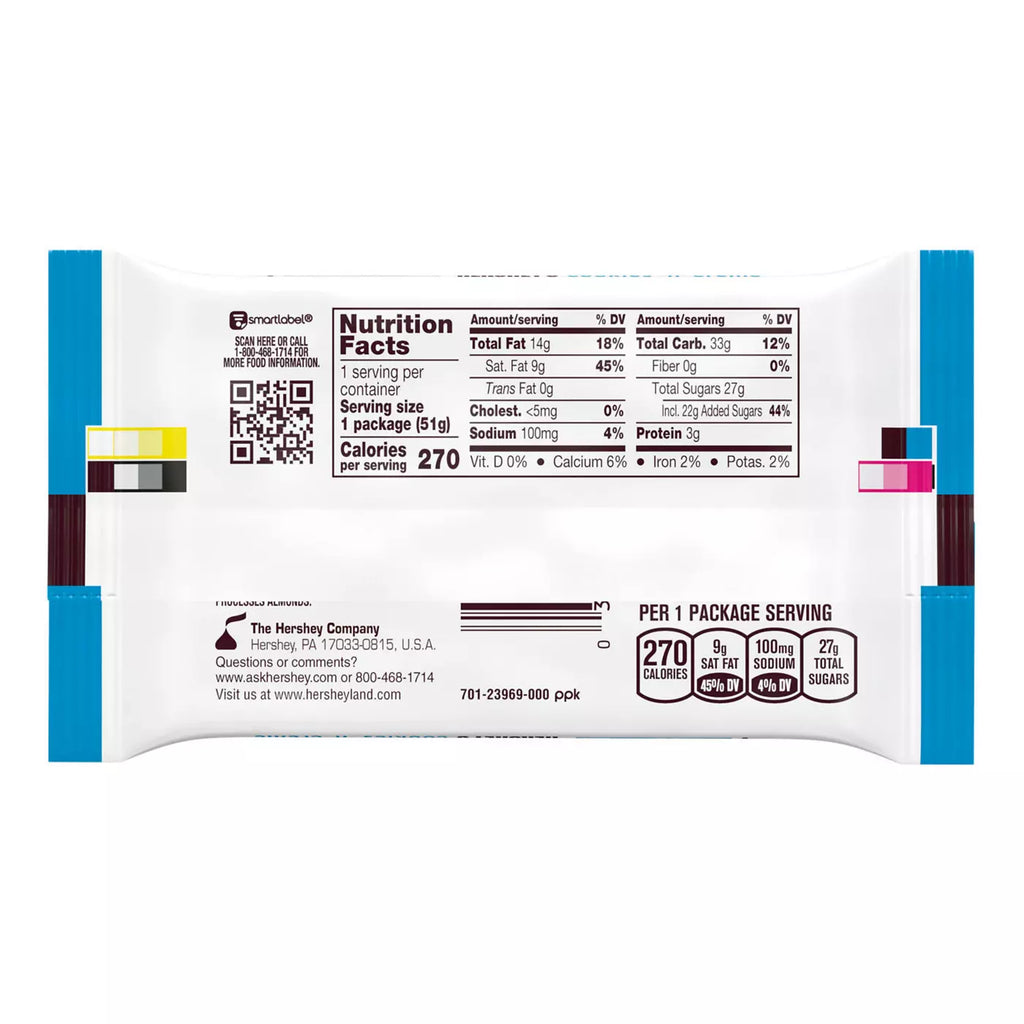 Hershey’s Cookies n’ Cream Snack Size 24-4 Pack - City Plus Cash And Carry wholesale supplier Aonecostumer