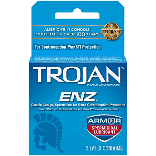TROJAN Condom Enz Spermicide 3s 6 Per Package - Family Planning TROJAN wholesale supplier Aonecostumer