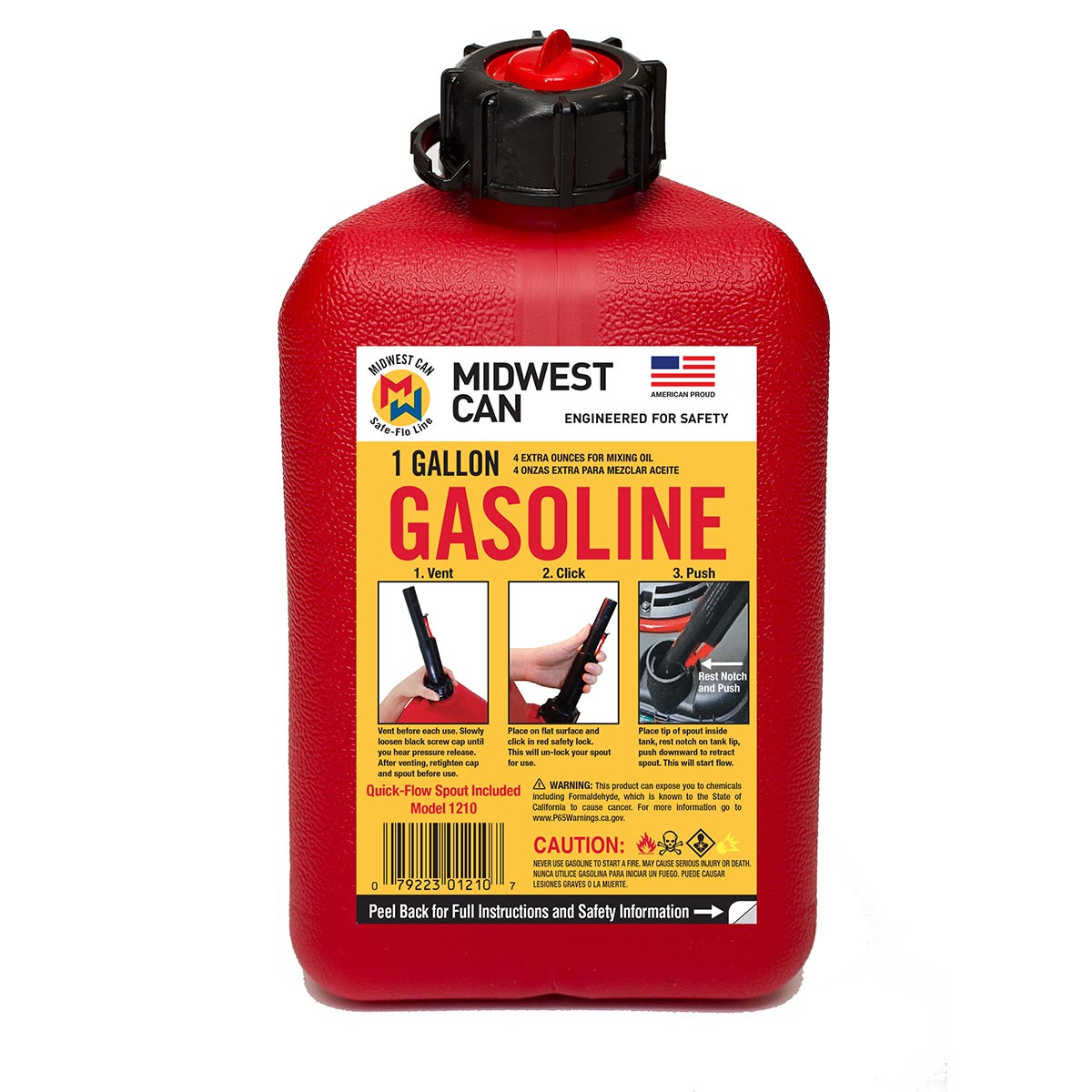 1 Gallon Gas Can (12 pc) - A1 WHOLESALE LLC wholesale supplier Aonecostumer