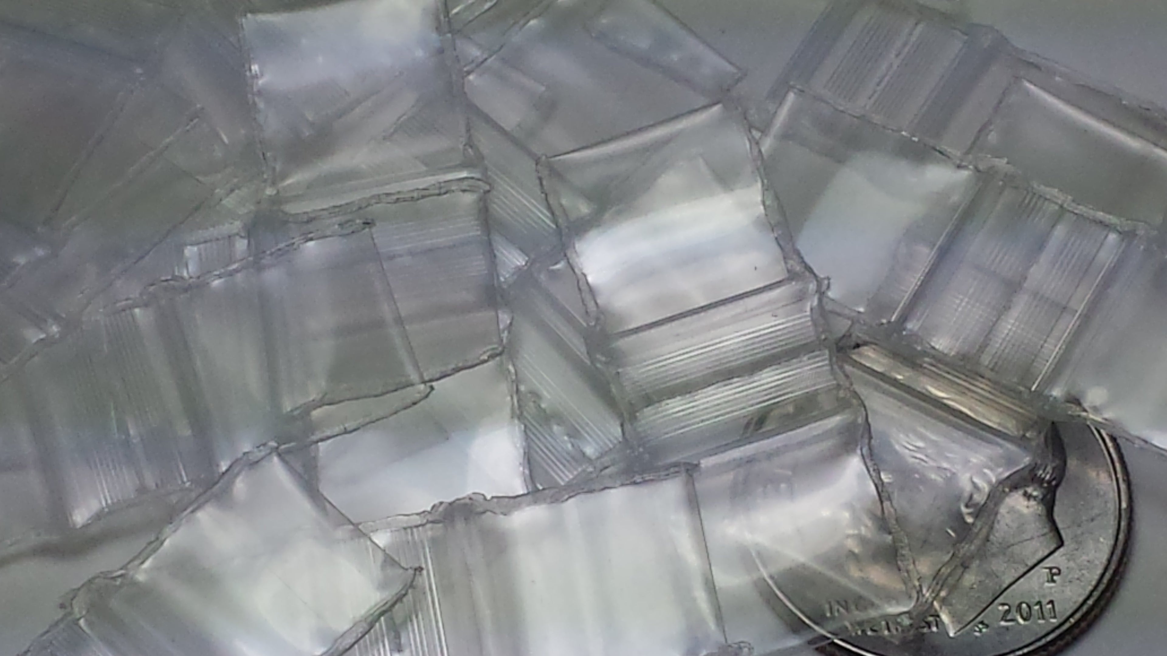 3838 Original Apple Bags 3/8" x 3/8"- CLEAR