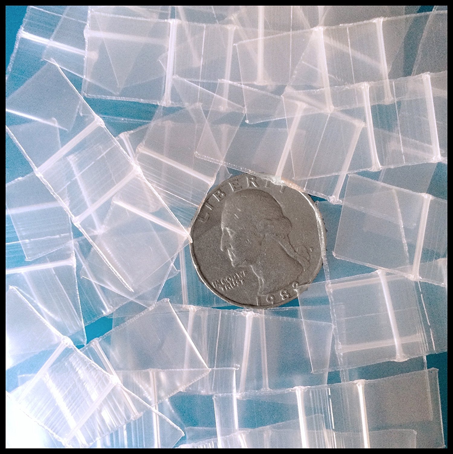 5858 Original Apple Bags 5/8" x 5/8"- CLEAR