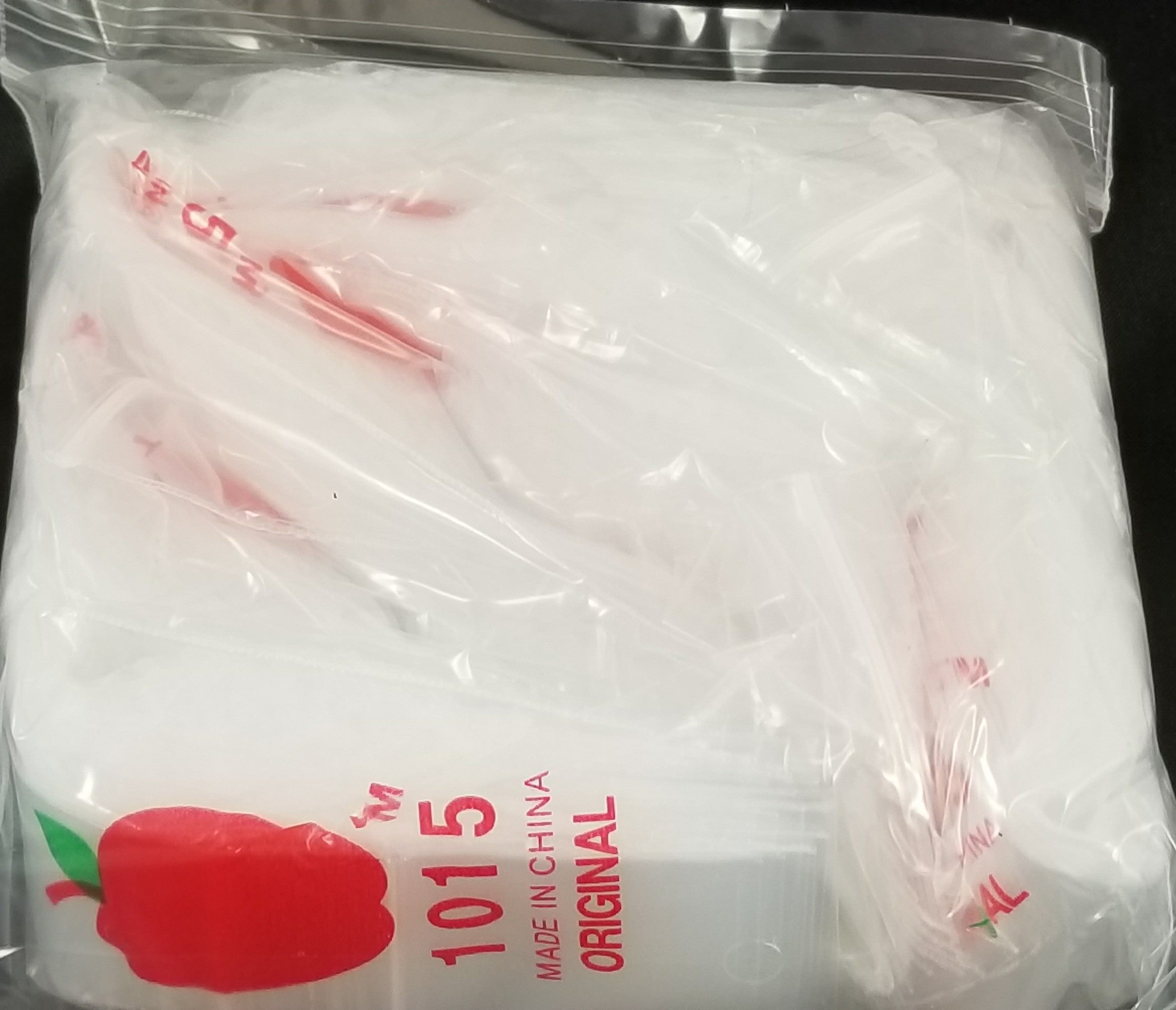 1015 Original Apple Bags 1" x 1.5"- CLEAR