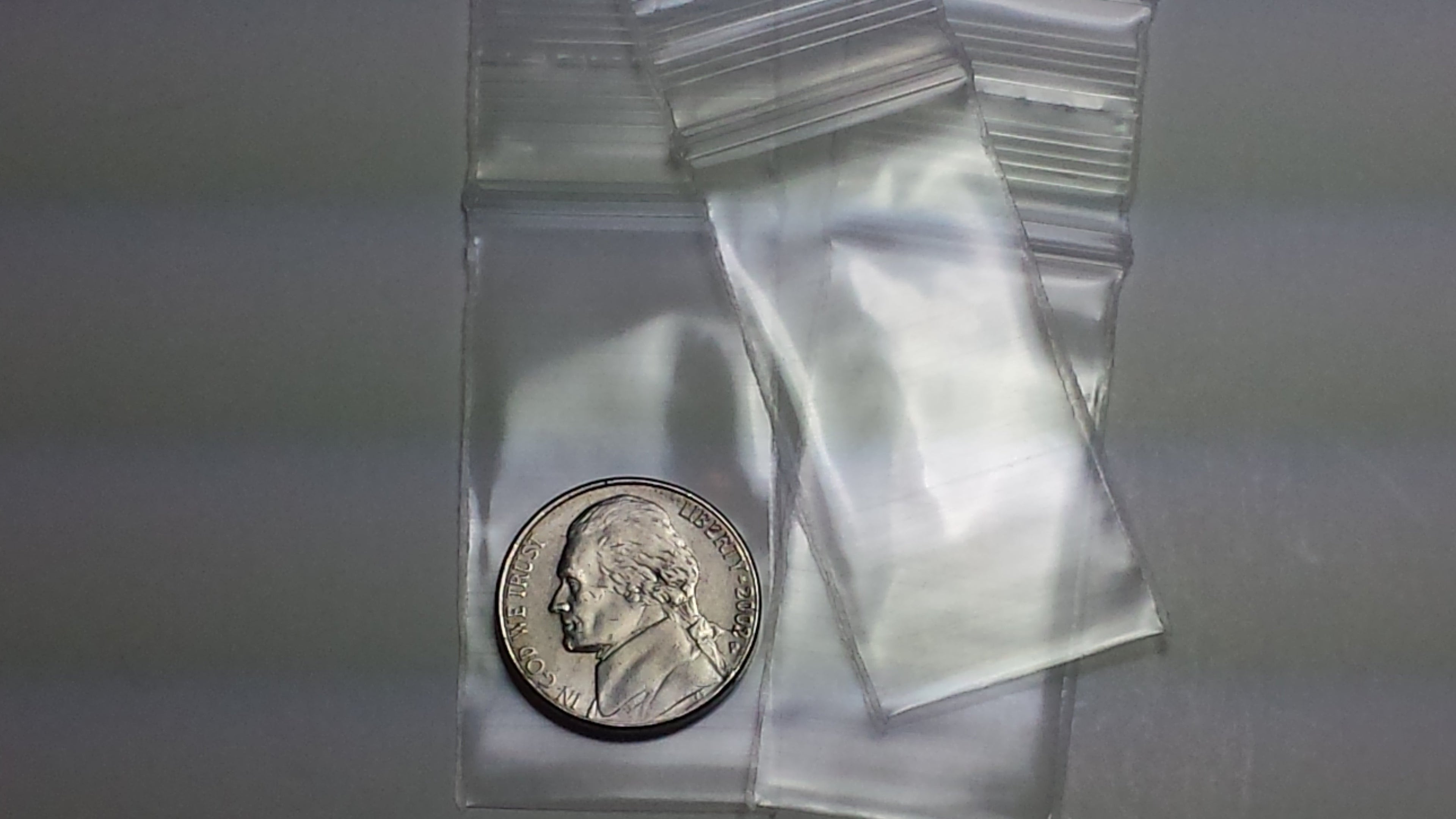 1020 Original Apple Bags 1" x 2" CLEAR