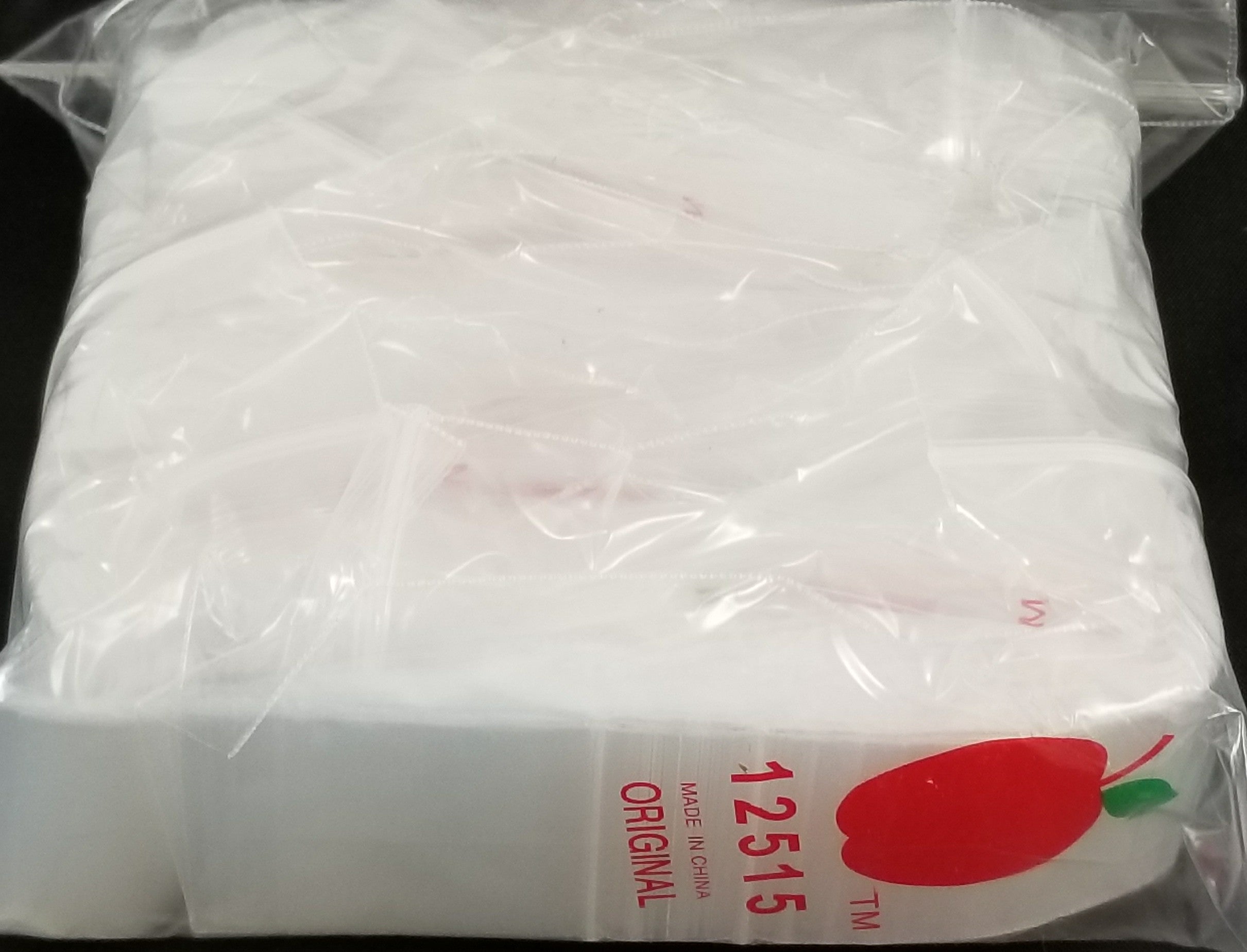 12515 Original Apple Bags 1.25" x 1.5"- CLEAR