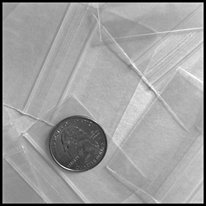 2010 Original Apple Bags 2" x 1"- CLEAR