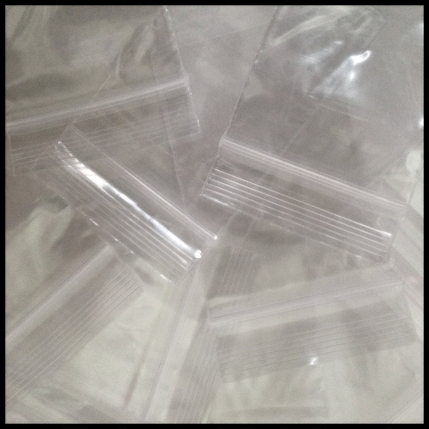 2030 4 mil Extra Thick Plastic Reclosable Bags 2" x 3" CLEAR
