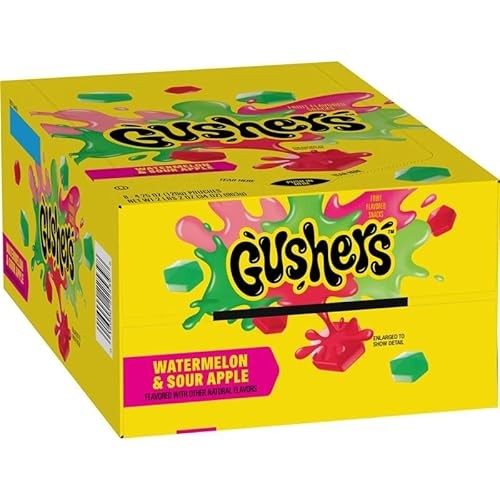 Gushers Watermelon and Sour Apple Fruit Flavored Snacks, 34 OZ - My Store wholesale supplier Aonecostumer