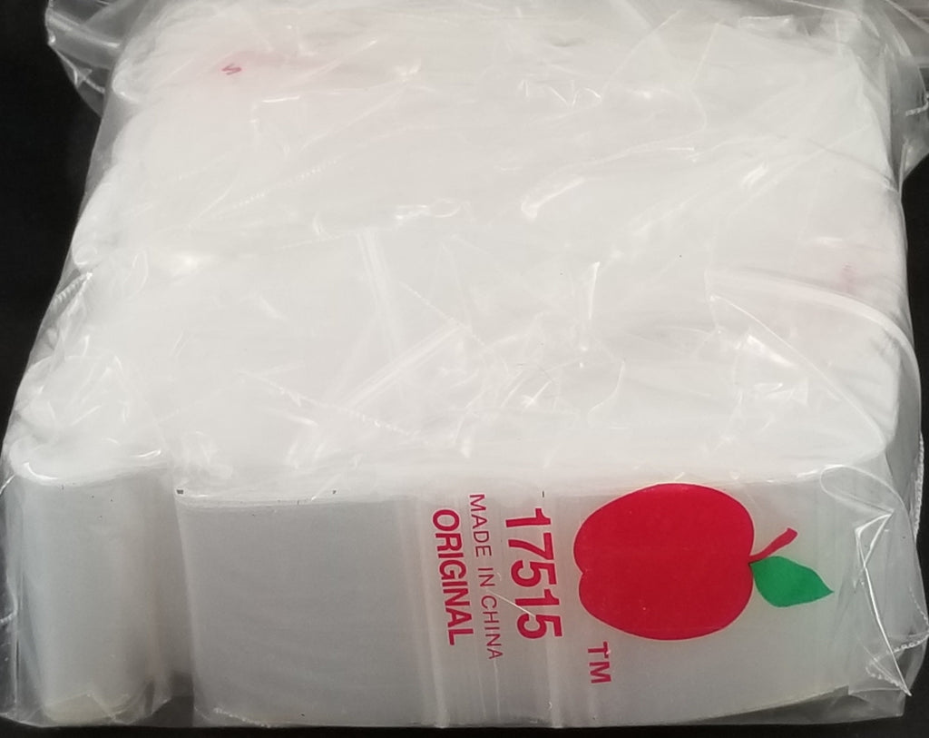 17515 Original Apple Bags 1.75" x 1.5"- CLEAR