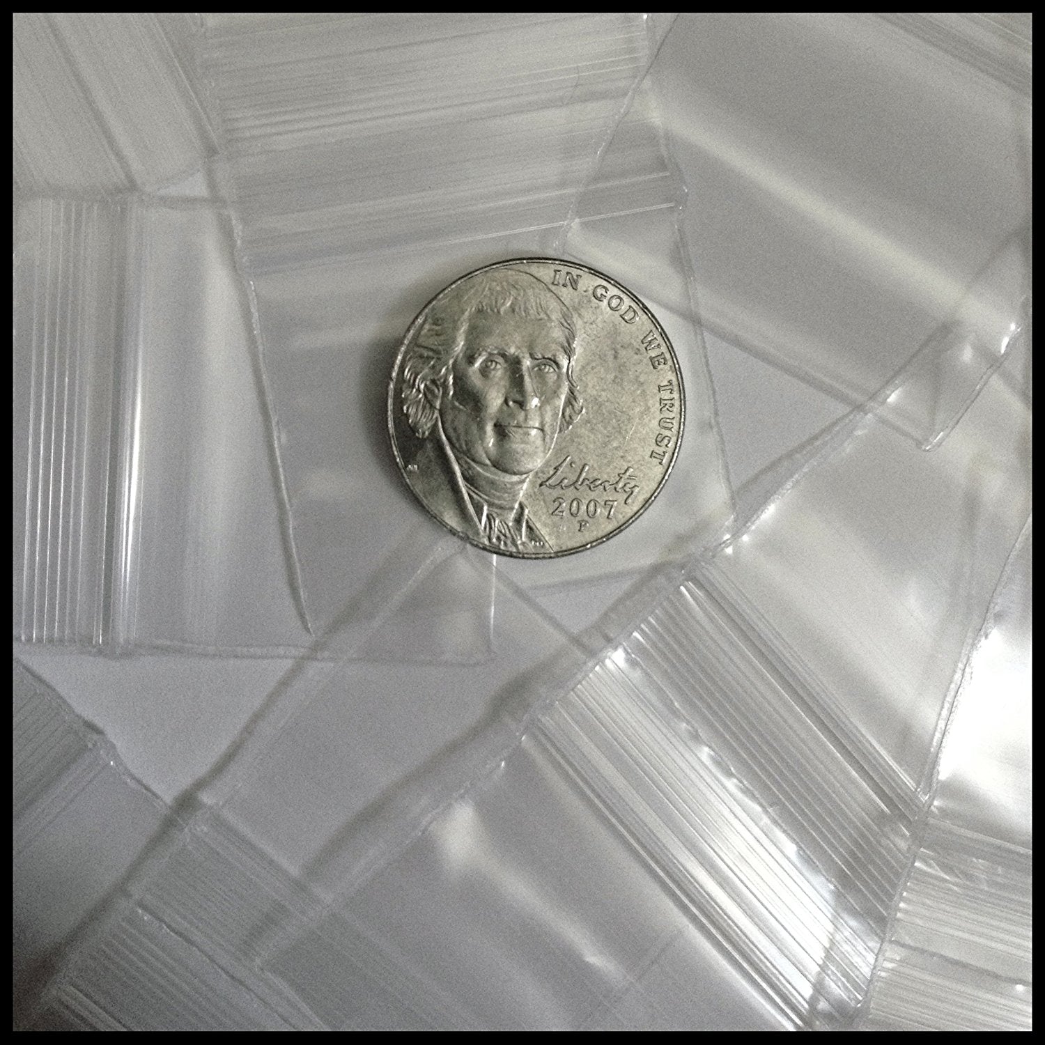 12510 Original Apple Bags 1.25" x 1"- CLEAR