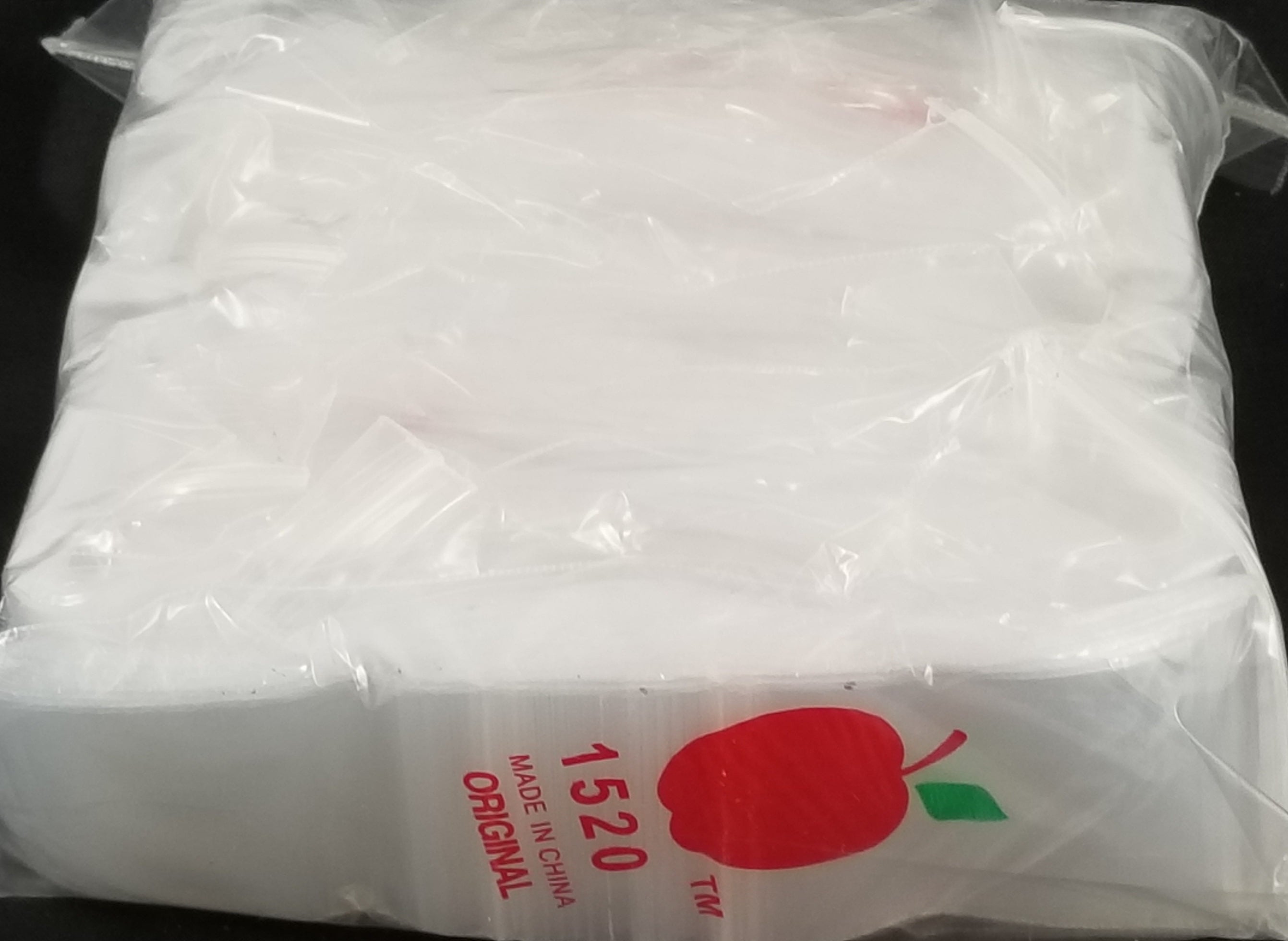 1520 Original Apple Bags 1.5" x 2"- CLEAR
