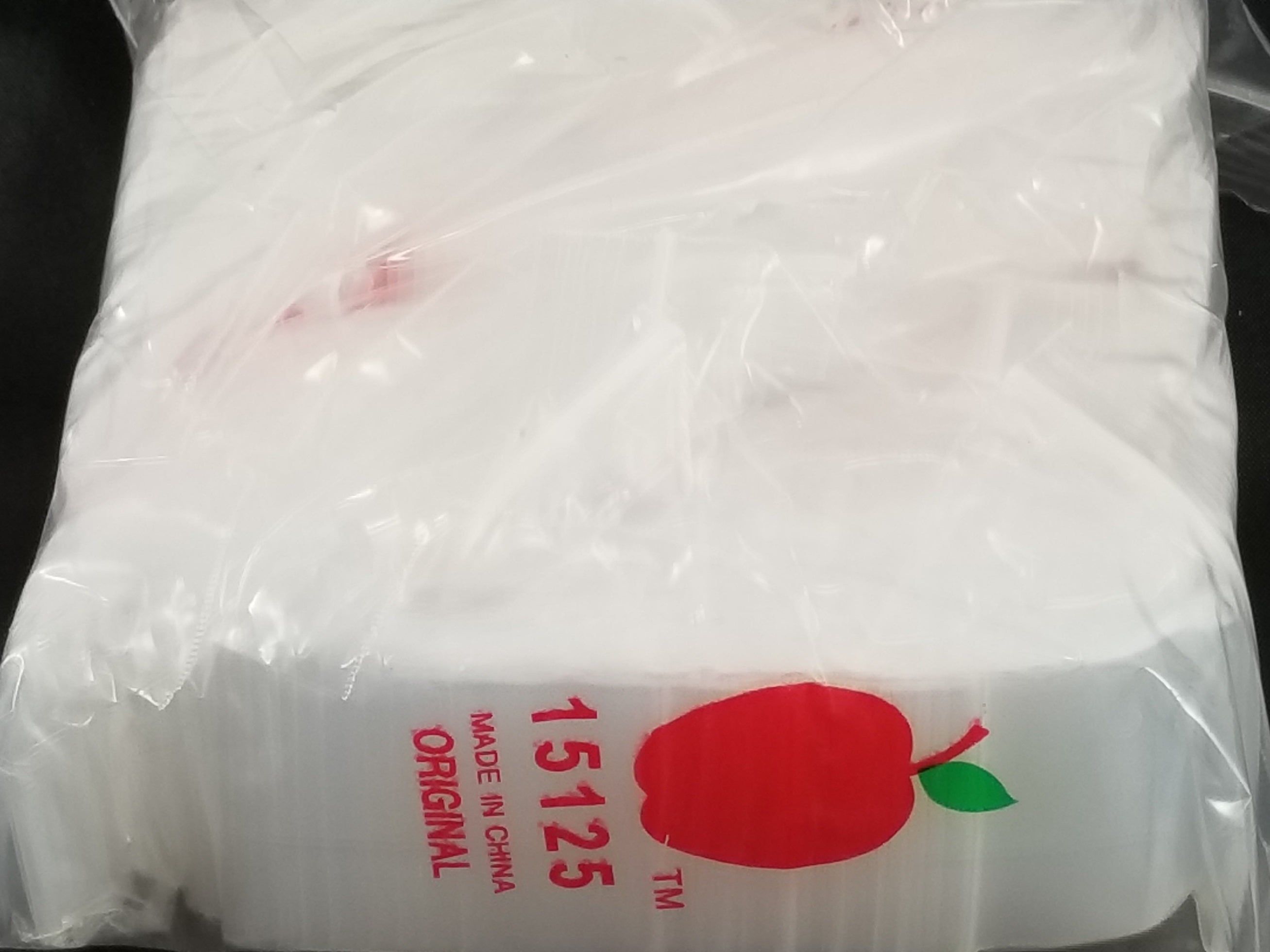 15125 Original Apple Bags 1.5" x 1.25"- CLEAR