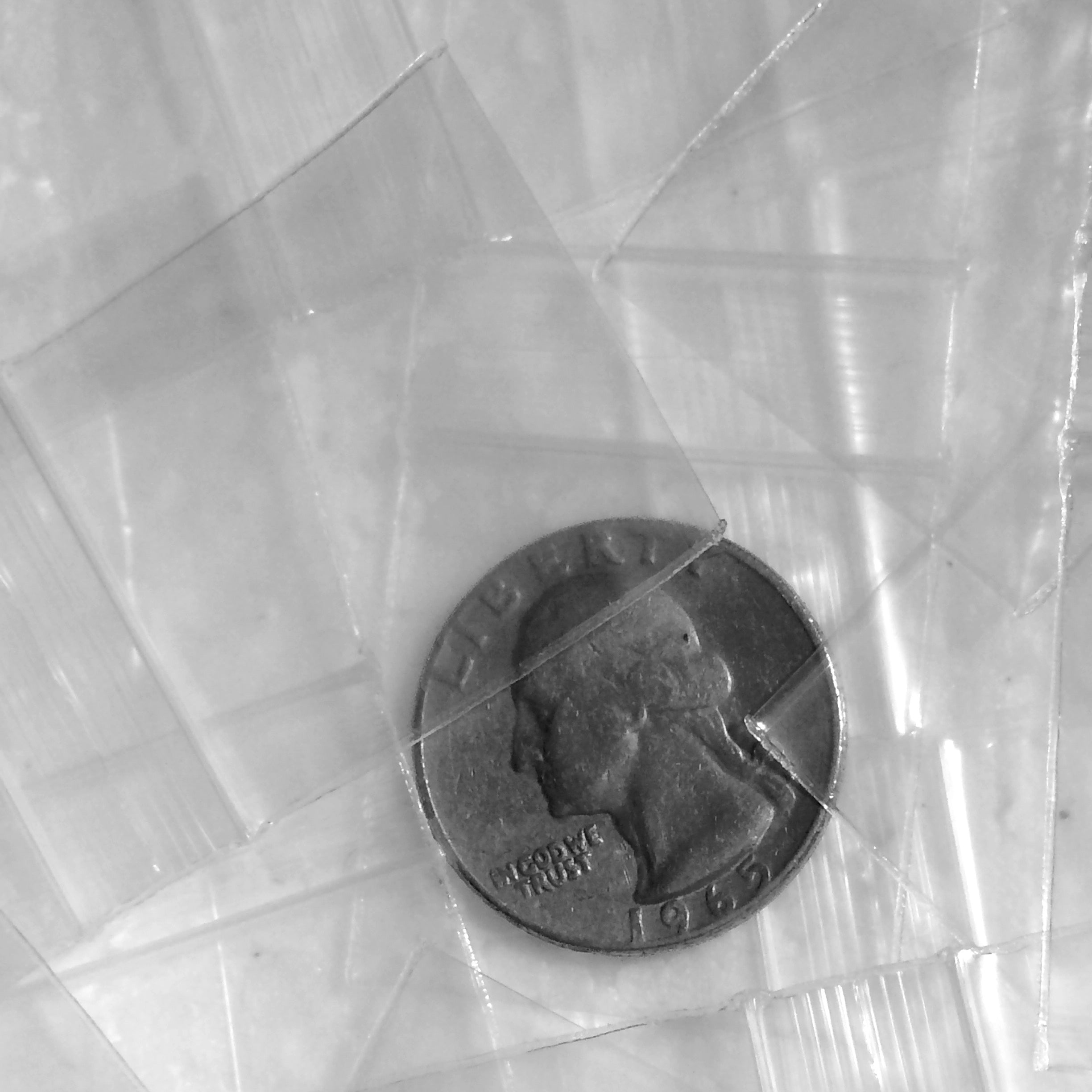 125125-S Original Apple Bags 1.25" x 1.25"- CLEAR