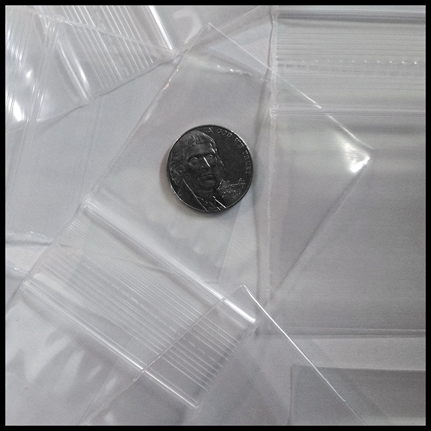 2020 Original Apple Bags 2" x 2"- CLEAR