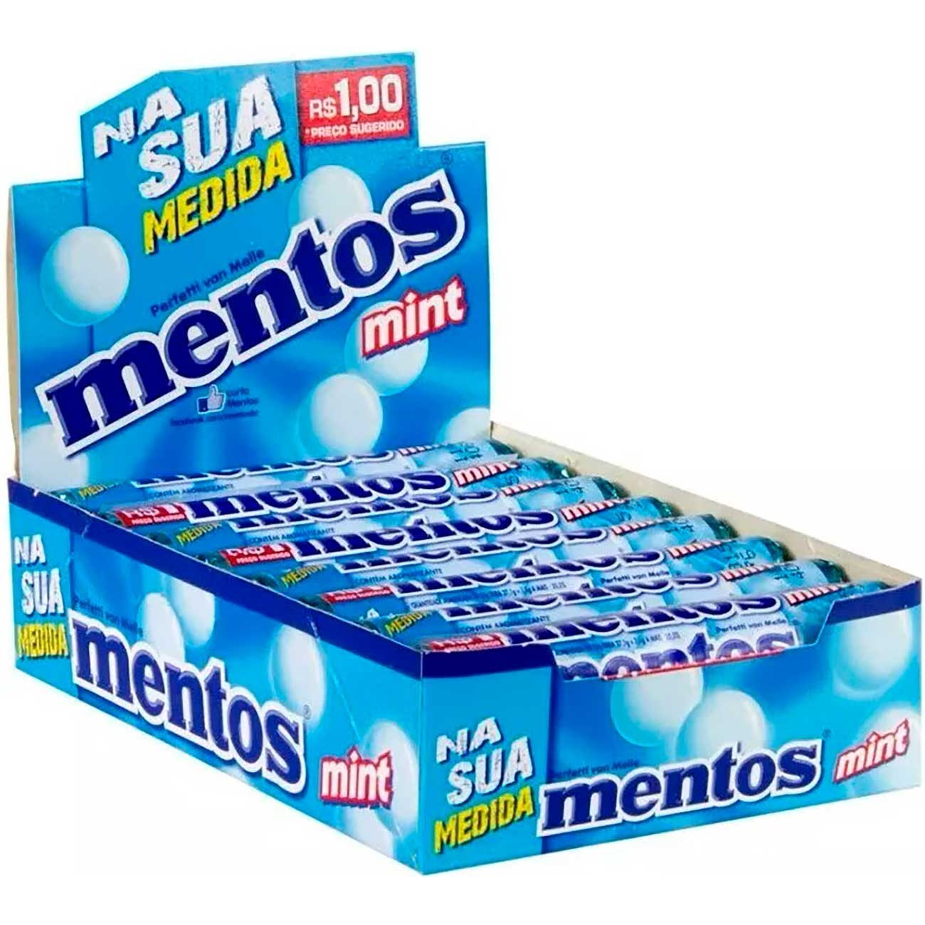 Mentos Mint Candy Rolls 16 count - My Store wholesale supplier Aonecostumer