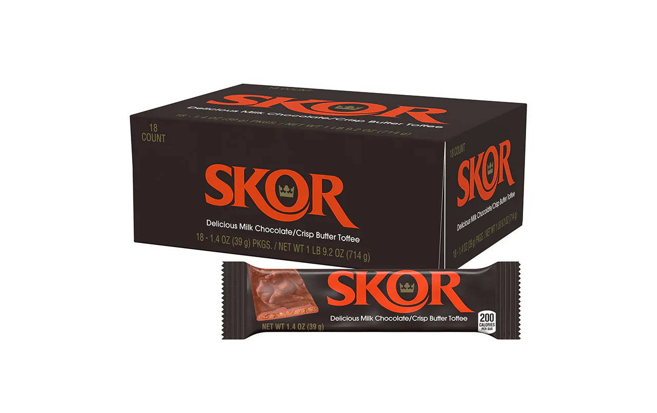 Skor Bar Chocolate 18ct - City Plus Cash And Carry wholesale supplier Aonecostumer