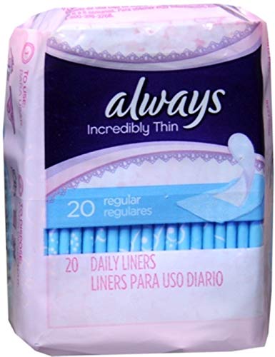 Always Liner Unscented 20ct Single Bag - Personal Care Always wholesale supplier Aonecostumer