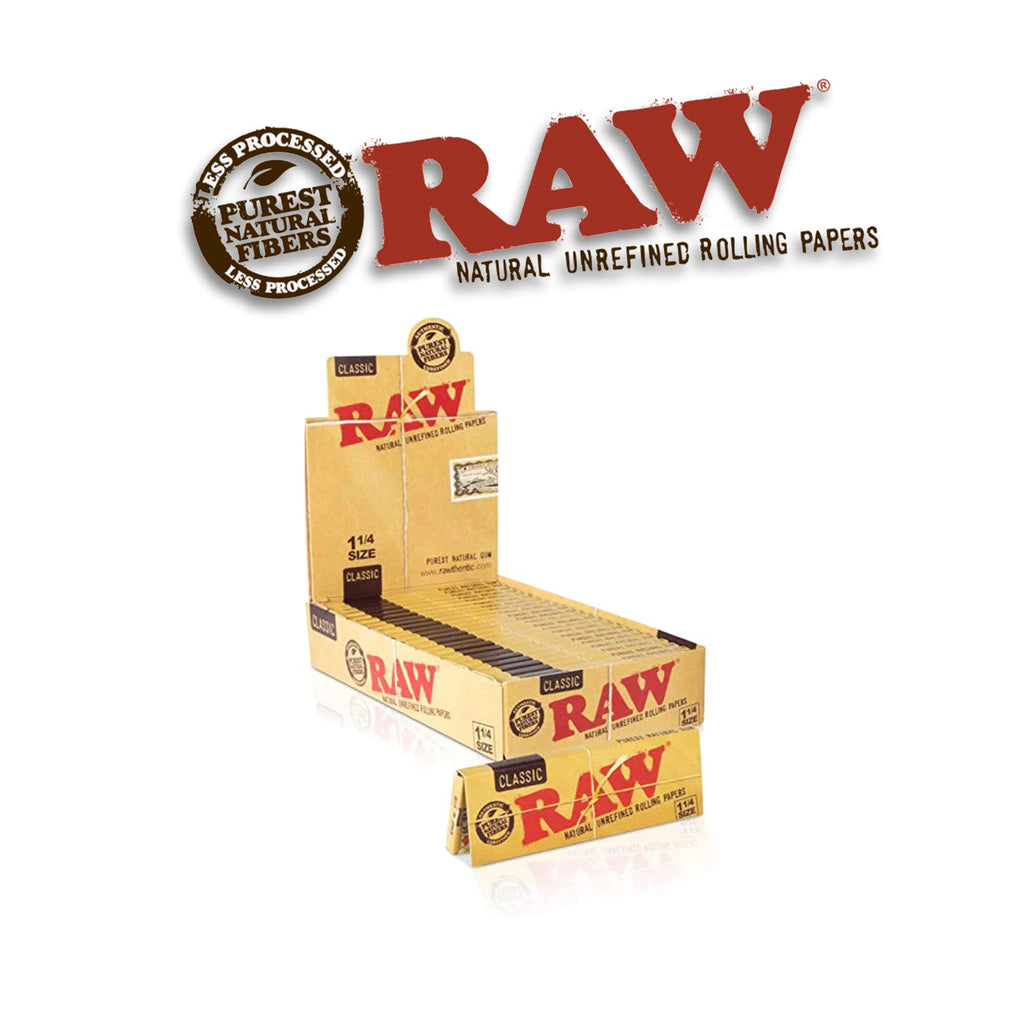 Raw Rolling Papers Classic 1 1/4 -24pack - Rolling Papers Raw wholesale supplier Aonecostumer