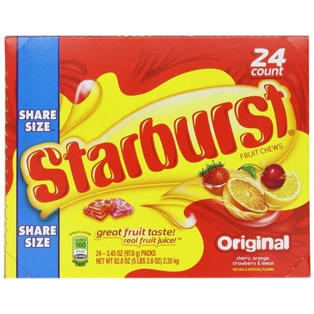 Starburst Original Share Size 24 Count 3.45 Oz - My Store wholesale supplier Aonecostumer