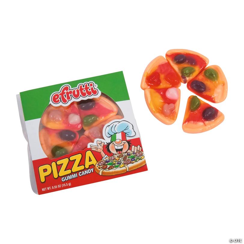 26 oz. Efrutti® Pizza Gummy Candy - 48 Pc. - Soft & Chewy Candy OTC wholesale supplier Aonecostumer