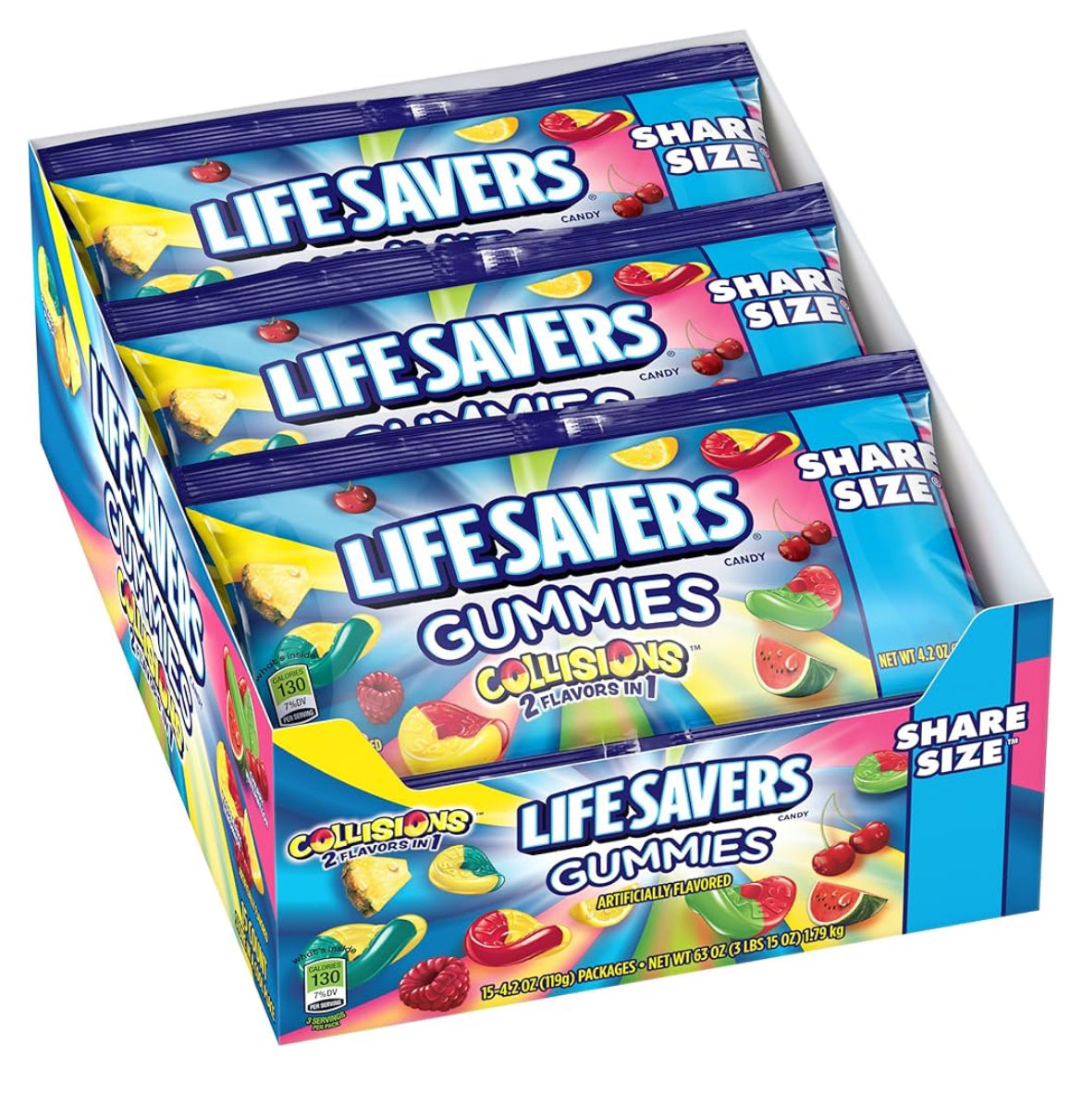 Lifesavers Gummies Collision 15-4.2Oz - My Store wholesale supplier Aonecostumer