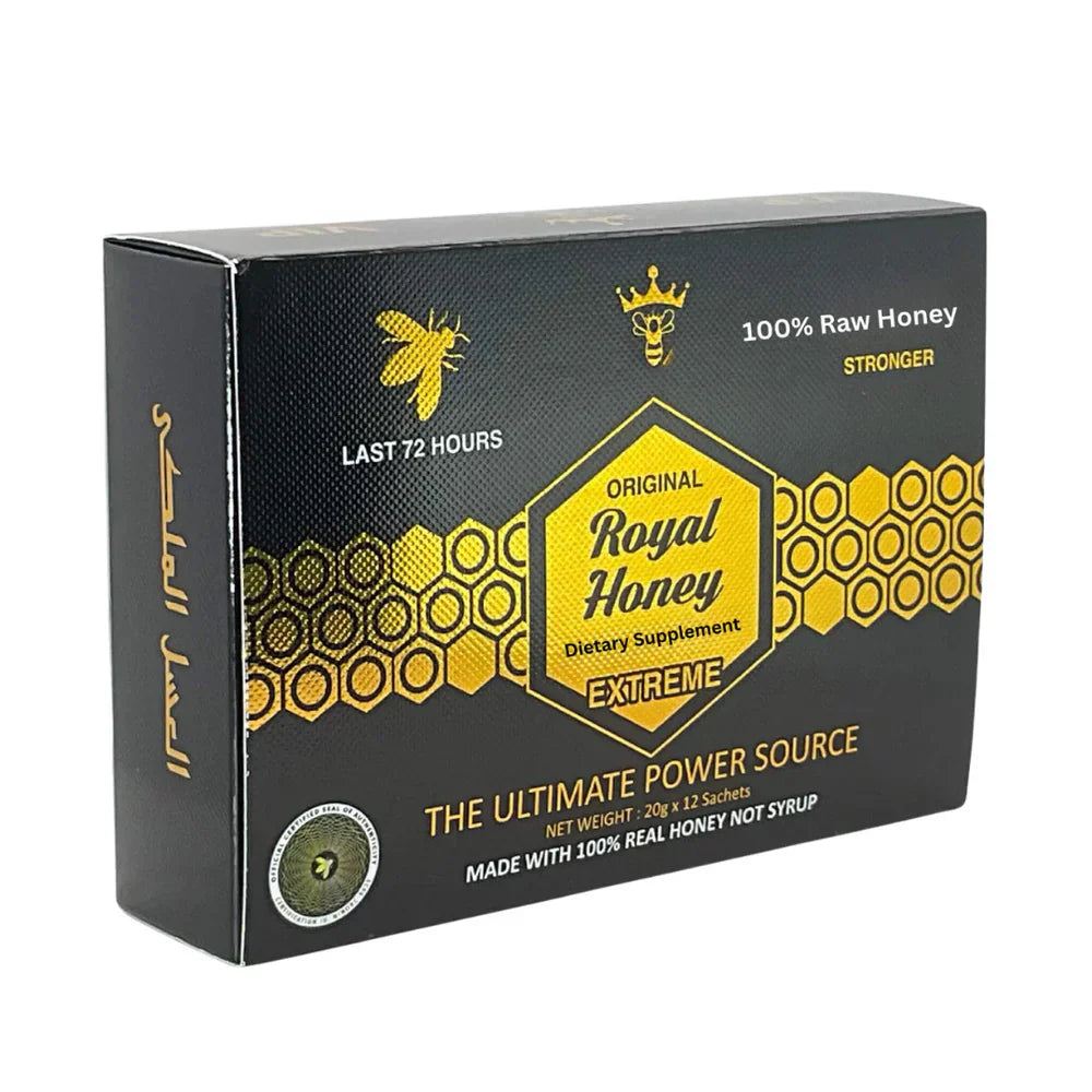 ROYAL HONEY EXTREME VIP STRONGER 12 PACKETS - Vitalhoneyus wholesale supplier Aonecostumer