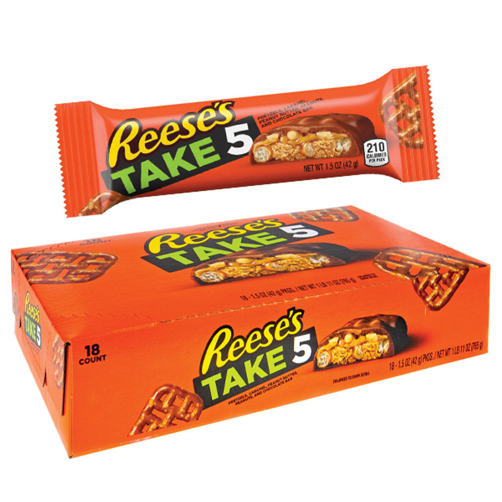 Reese's Take5 5 Layer Candy Bar 1.5 Oz. 18 Ct. - My Store wholesale supplier Aonecostumer