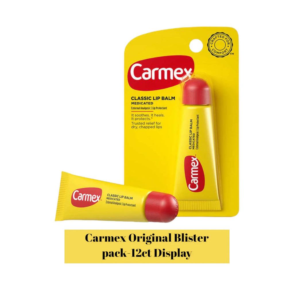 Original Carmex Moisturizing Lip Balm Display Box 12 Tubes - A1 WHOLESALE LLC wholesale supplier Aonecostumer