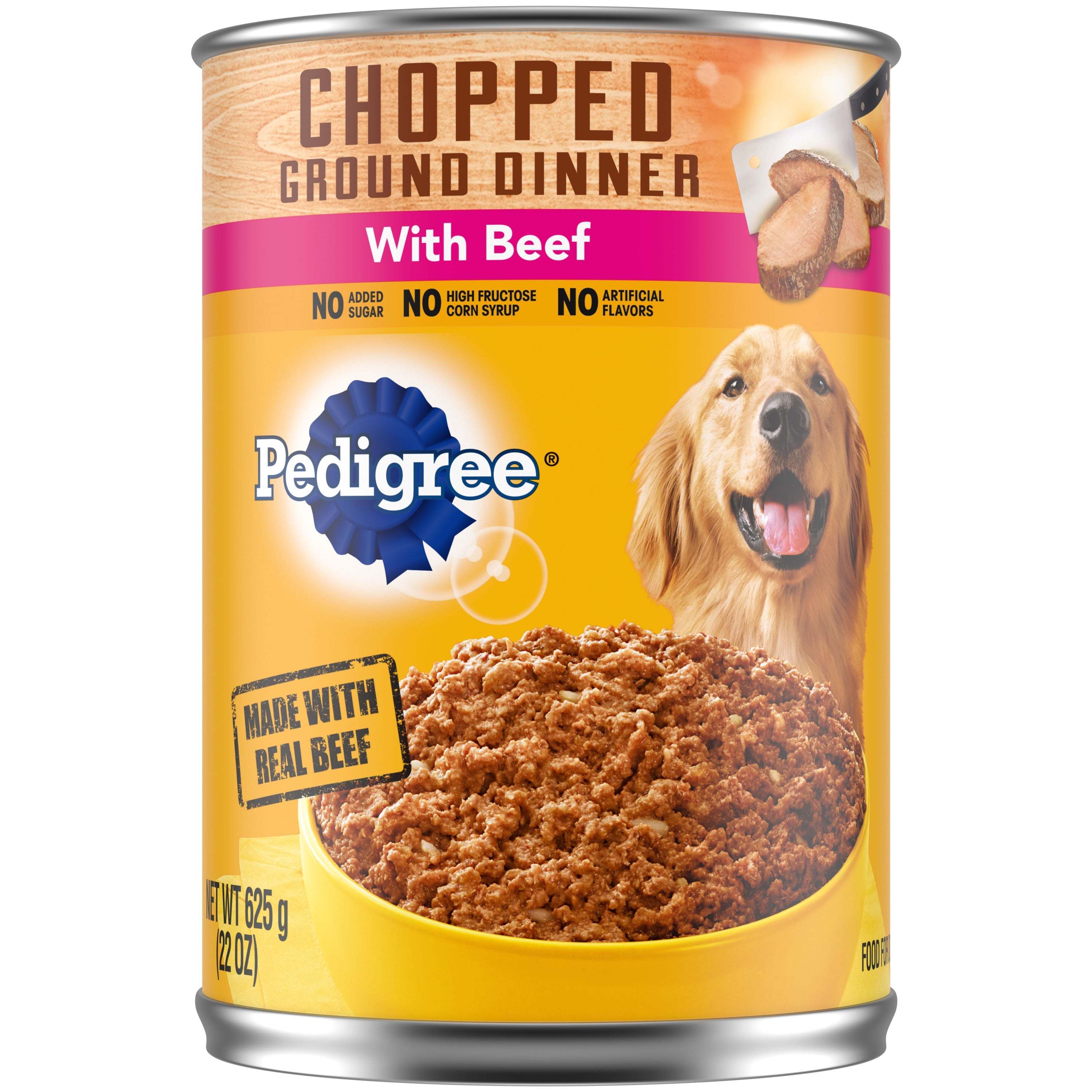Pedigree Fd Pedigr Chop Bef 22 oz Single Can - Pet Supplies Pedigree wholesale supplier Aonecostumer