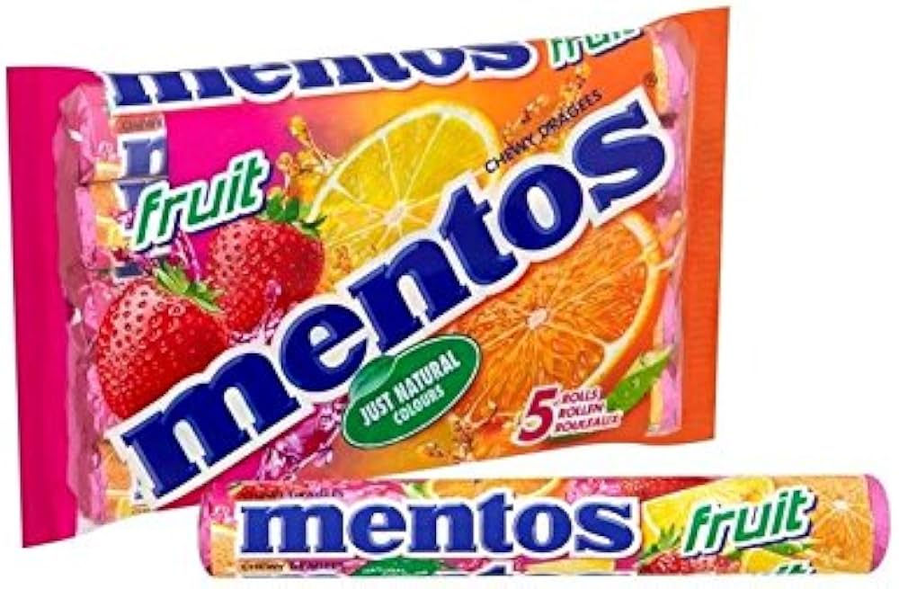 Mentos Stick Fruits 38g - My Store wholesale supplier Aonecostumer