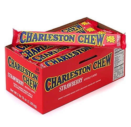 Charleston Chews, Strawberry, 1.875 Ounce Bars (Pack of 24) - My Store wholesale supplier Aonecostumer