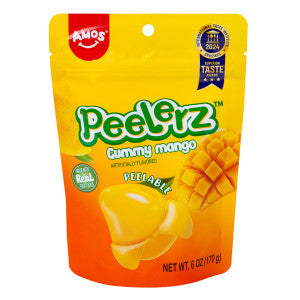 PEELERZ GUMMY MANGO 6 OZ BAG - Confections PEELERZ wholesale supplier Aonecostumer