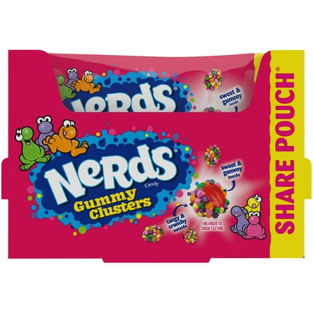 Nerds Rainbow Gummy Clusters Share Pack, 3 Oz, 12/PK - My Store wholesale supplier Aonecostumer