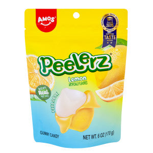 PEELERZ GUMMY LEMON 6 OZ BAG - Confections PEELERZ wholesale supplier Aonecostumer