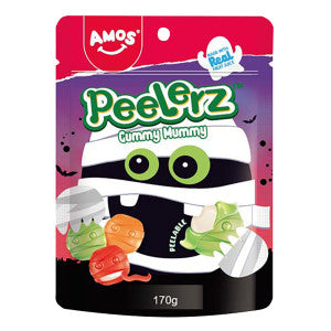 PEELERZ GUMMY MUMMY 6 OZ BAG - Confections PEELERZ wholesale supplier Aonecostumer