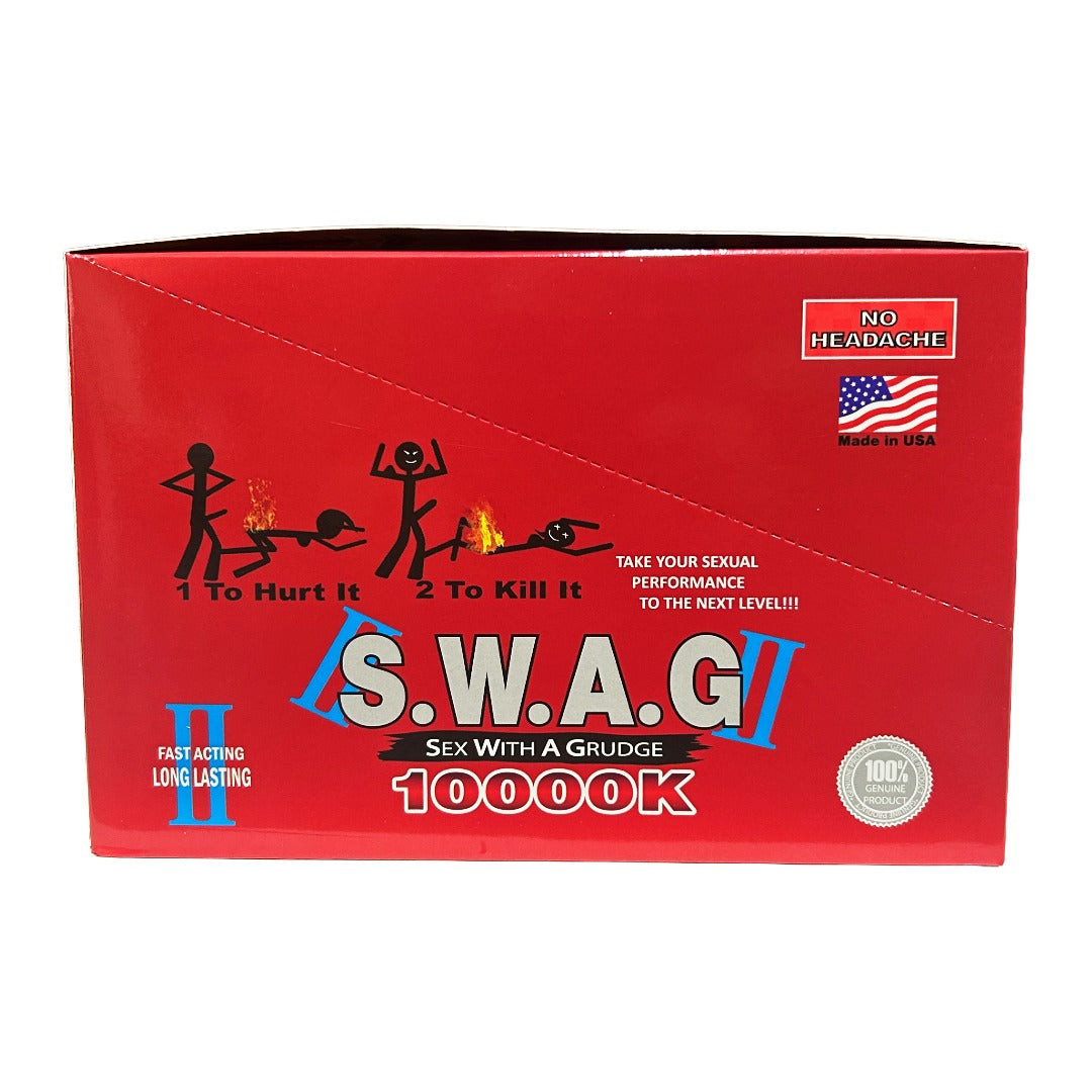 SWAG Red 10000K Double Male Enhancement 24ct