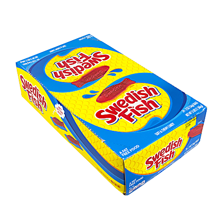 Swedish Fish Mini , 2 Oz, Box of 24 Packs - My Store wholesale supplier Aonecostumer