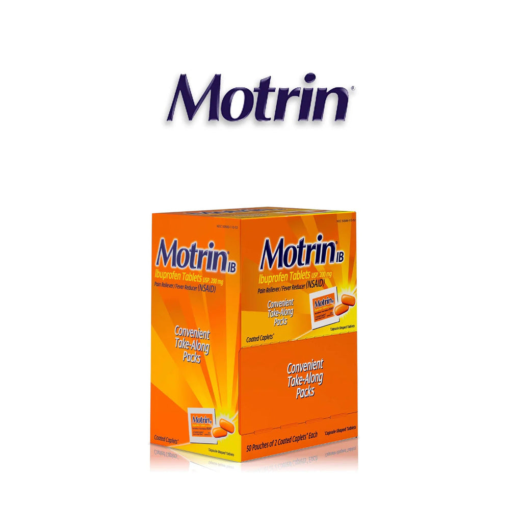 Motrin Tablet 2pk- 25ct - A1 WHOLESALE LLC wholesale supplier Aonecostumer